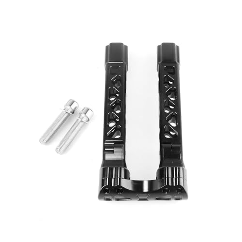 Pontet de guidon de moto 6.5" 8" 10" rehaussé pour Street Bob Softail