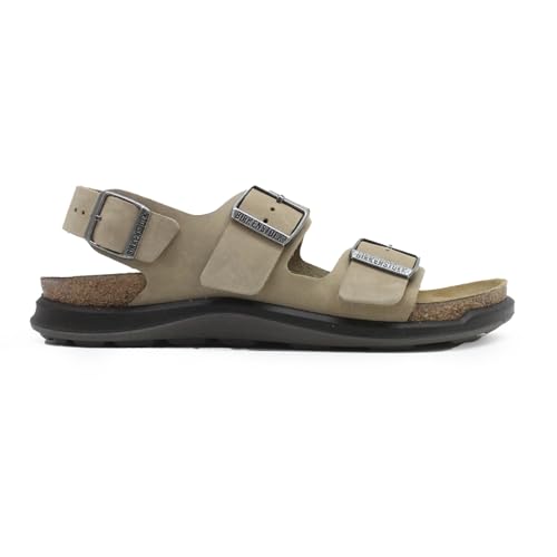 Birkenstock Women's Sandales Milano Ct Birko-Flor Desert Soil Black
