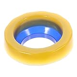 IWOWHERO Toilet Donut Ring Seal for Toilet Gasket Universal Toilet Bowl Seal Ring Flange Bathroom Toilet Sealing Gasket Leakproof Toilet Cistern Seal Ring