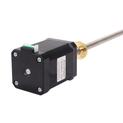 Moteur pas à pas 17HS6401S-T8 avec axe vis à plomb usiné de 100mm - 7