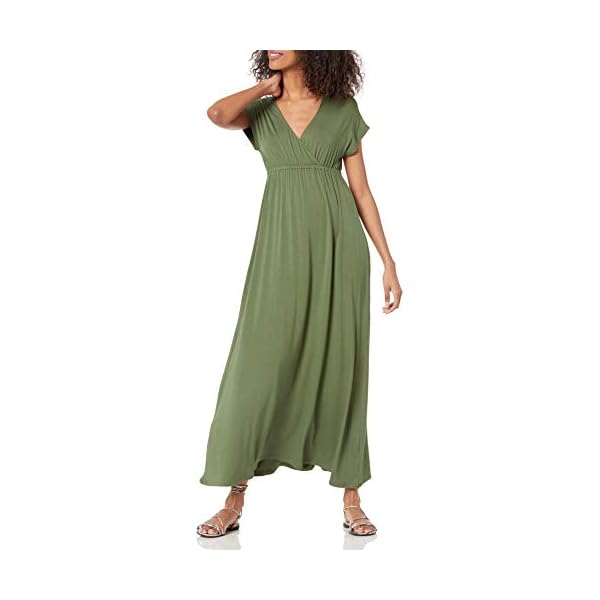 Amazon-Essentials-Womens-Waisted-Maxi-Dress-Available-in-Plus-Size