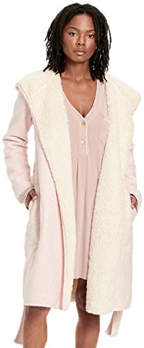 UGG Women's Portola Reversible Robe, seashell Pink...