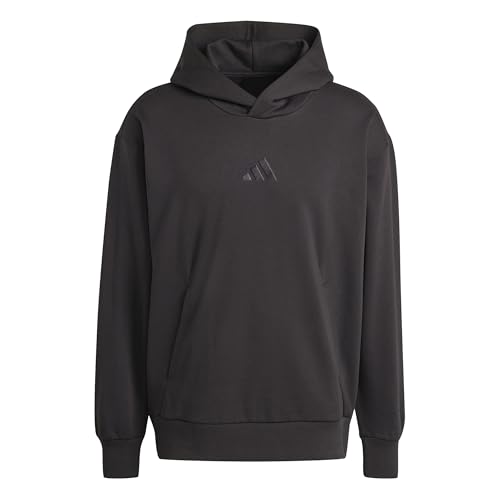 Image of adidas mens All Szn Fleece Loose Hoodie