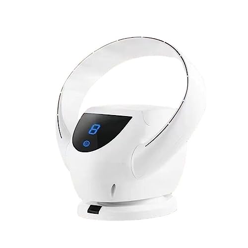 Ventilador Torre Sin Aspas Ventilador Eléctrico Sin Hojas, Ventilador De Torre, Pared Colgante For El Suelo Del Hogar, Escritorio Silencioso, Cabezal Vibrador De Viento Grande, Purificación De Aire De