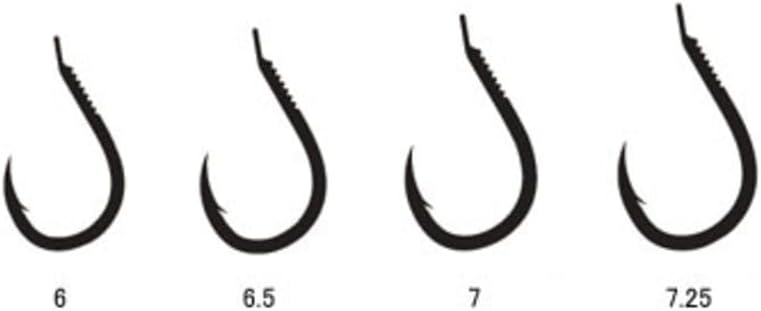 Gamakatsu 67480 Single Hook, M System Type, Thick Mouth, No. 7, 9 Pieces, Okiami Pink