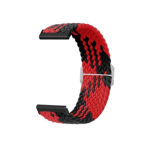 24mm�i�C���������O�҂݃x���g�ɓK������Suunto 7/9/D 5 I/Spartan HR Baro�ւ����X�g�o���h(Red Black,For suunto 7 or D5i)