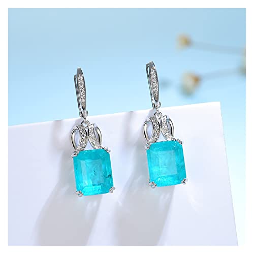 Tourmaline Paraiba boucles d'oreilles pour sublimer vos soirées d'été