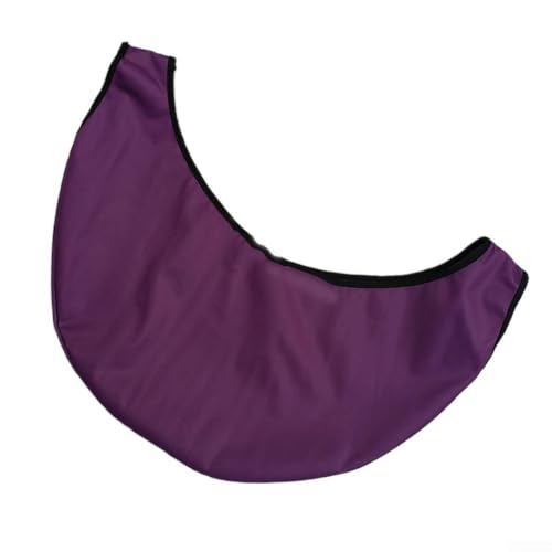 Bebykilemi Bolsa de transporte de bolas de bolos de poliéster con funda de limpieza para pulidora de bolas y almacenamiento de toallas, se adapta a la mayoría de bolas de bolos, negro/azul/naranja