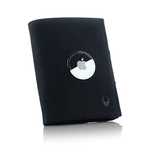 DONBOLSO Cartera airtag para Hombre con Compartimento Apple AirTag, Estuche para...