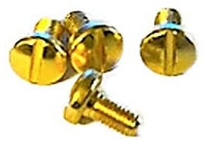 (1) Black (1) White Set Of 1911 Pearl Gun Grips Compatible Replacement For Colt Gov. & Clones Taurus, S&W, Springfield, Rock Island Mother Of Pearl Full Size Premium Gun Grips Bonus 4 Gold Screws #TOP4