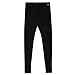 MERIWOOL Mens Base Layer 100% Merino Wool Thermal Pants Black
