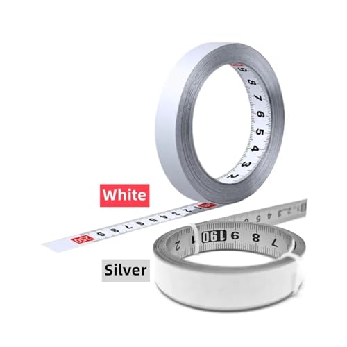 Cinta Métrica Autoadhesiva Acero Inoxidable 5M miniatura 5