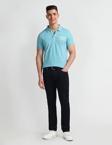 Image of U.S. Polo Assn. Men's Solid Regular Fit Polo Shirt