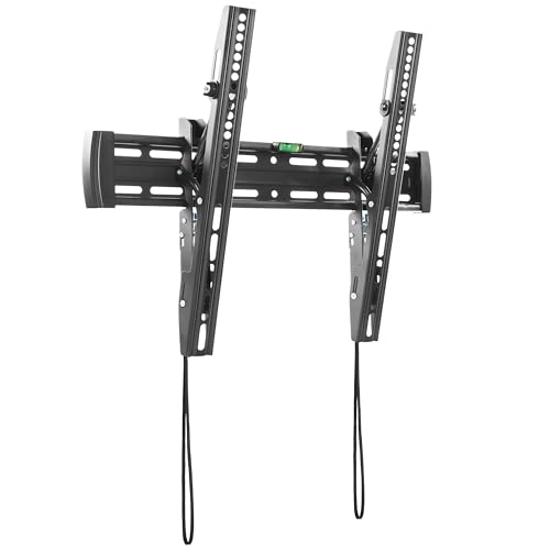 RICOO Soporte TV Pared Inclinable Fijo Plano Televisión 30-55' (76-140cm) N4544 Slim Universal Televisor LED/LCD/Curvo VESA 200x200-400x400