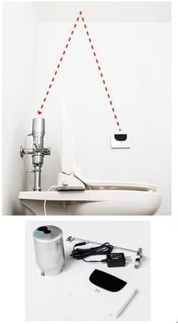 Amazon Fdrt ミナミサワ フタ付きトイレ用後付けセンサー フラッシュマンラムダ 洋式大便器用 分離型 トイレ用水栓金具