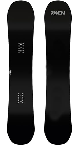 RAVEN Snowboard Pure Black (163cm Wide)
