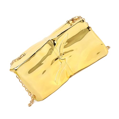 Sac à main acrylique doré : ne cherchez plus votre pochette de mariage