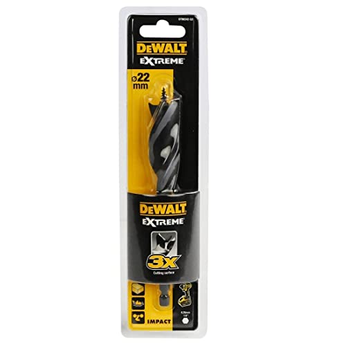DEWALT DT90242-QZ Brocas de triple flauta, Noir/Jaune