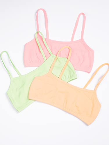 Fruit of the Loom Girls' Cotton Spaghetti Strap Sport Bra2