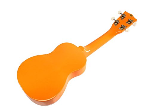 KALA KA MK SD OR Ukulélé Makala Dolphin orange - Les Beatles, Paul McCartney, John Lennon, RIngo Starr, George Harrison KALA KA MK SD OR Ukulélé Makala Dolphin orange