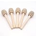 100 Pezzi Cucchiaini Bastoncini Miele Legno Piccoli, Mini Spargimiele in Legno Piccoli per L'erogazione del Vasetto di Marmellata di Miele, Regalo di Bomboniere per Feste di Matrimonio