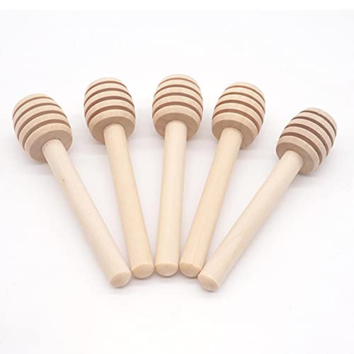 40 Spargimiele In Legno - Cucchiaini Per Miele E Marmellata, Ideali Per Feste E Regali - Foto 9