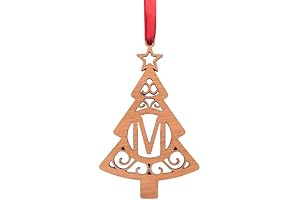 Monogram Christmas Tree Ornament: The Perfect Personalized Holiday Keepsake