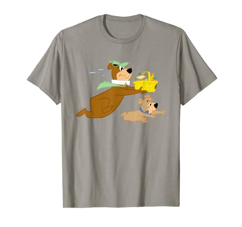 Yogi Bear Yogi and Boo Boo Steal Picnic Basket T-Shirt