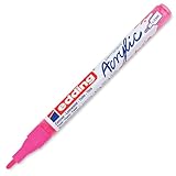 Choix de 2 couleurs vives Les marqueurs acryliques edding 5 et 51 , ainsi que le double liner edding 54 3D sont également disponibles dans des largeurs de trait supplémentaires