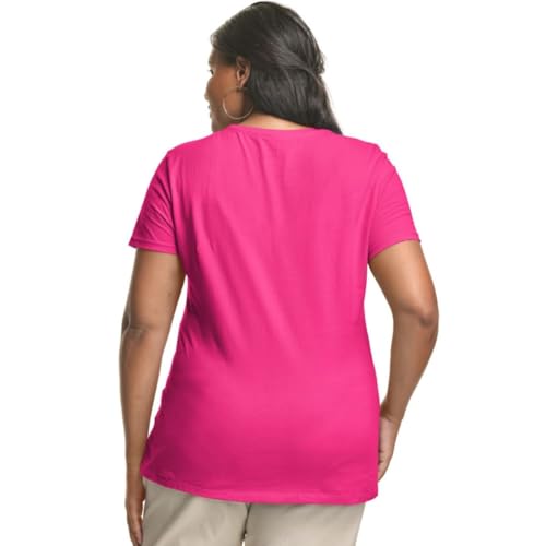 Image of Hanes Women's T-Shirt - Just My Size Cotton Tee - Plus Size Tee