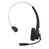 ciciglow USB-Callcenter-Headset, Bluetooth-Telefonservice-Headset Einohr-Headset mit Noise Cancelling-Mikrofon, Kundendienstkopfhörer mit Mikrofon