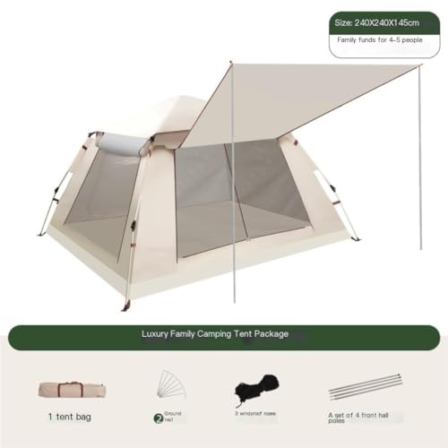 Carpa portátil automática ligera y espaciosa para camping miniatura 2
