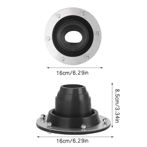 Conector de escape flexible para estufa de yurtas y acampadas con elevador 6