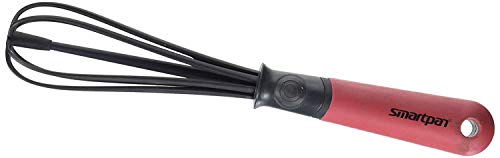 Silicon Whisk - Manual, Durable, Light Weight, Great For Blending, Stearing, Beating Eggs, Milk, Butter, Pancake Mix, Easy To Use, Dishwasher Safe, BPA Free, Comfort Ergonomic Handle, 4-in-1 Size