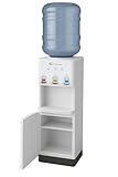 Bluelander Dispensador de Agua Garrafón 82 x 26.5 x 29 cm, Dispensador de Agua Fría y Caliente, 3 Ajustes de Temperatura,...