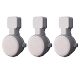 The Dot Genie | Amazon Echo Dot 3rd Gen Wall Mount | The Original Outlet Hanger | No Muffled Sound | Exposed Speaker Grill, Mics, and Lights | Designed in USA (White, 3-Pack)