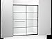 KOHLER Elate Tall Sliding Shower Door, 75-1/2-in H X 62-1/4 - 65-5/8-in W, with Heavy 5/16-in Thick Frosted Glass with Rectangular Grille Pattern
