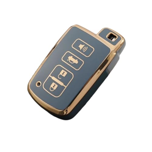 Funda para llave Corolla y RAV4 carcasa mando remoto de 4 botones para coche