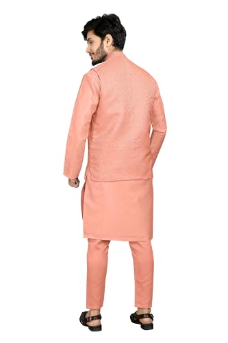 Image of Trustous Traditional Men's Kurta Koti Set (3 PCS SET)
