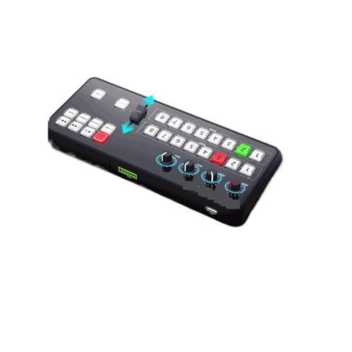 Panel de Control MIDI2.0 vMix Mini Switcher para Mezclar Video