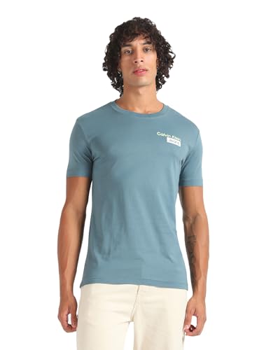 Image of Calvin Klein Department1873 Solid Slim Fit T Shirt