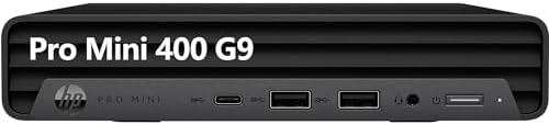 HP Pro Mini 400 G9 Business Mini Desktop Computer, 12th Gen Intel Hexa-Core i5-12500T (Beat i7-11700T), 16GB DDR4 RAM, 1TB PCIe SSD, WiFi 6, Bluetooth 5.2, Windows 11 Pro, AZ-XUT