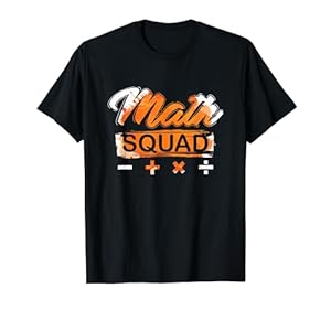 Mathe Squad Mathe-Nerd Genius T-Shirt
