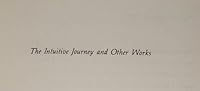 The Intuitive Journey and Other Works 0060111216 Book Cover