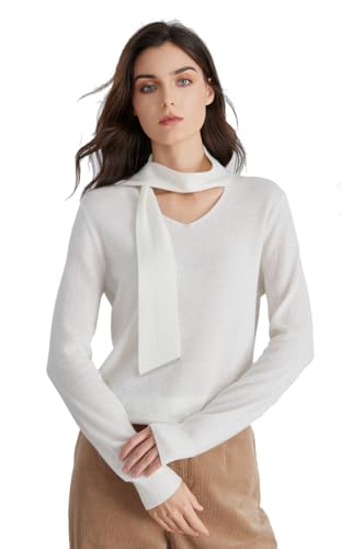 Cashmere Blend Sweaters for Women Pullover 12-Gauge Designer Style Fall Winter Effortless Chic, BC966