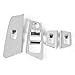 4pcs Window Button Frame, Car Window Button Cover Trim for 5 Series G30 2017-2018(Electroplating)