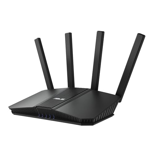 ASUS RT BE55   Router Inteligente AiMesh Extensible con WiFi 7 (802.11be) de Doble Banda, 3600 Mbps, Puerto 2.5G, hasta 3 SSID para Dispositivos IoT, Controles parentales y VPN, Seguridad de Red
