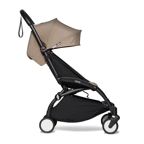 BABYZEN YOYO2 6+ Stroller (Black Frame + Taupe Color Pack