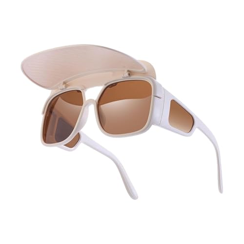 Gafas de visera solar – Marco ligero negro polarizado, gafas protectoras de ciclismo al aire libre, equipo de reducción de deslumbramiento de rendimiento | Protector solar de moda para ciclismo