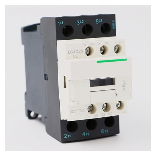 Contacteur tripolaire LC1D25NL DC pour l'automatisation des ateliers et des machines outils